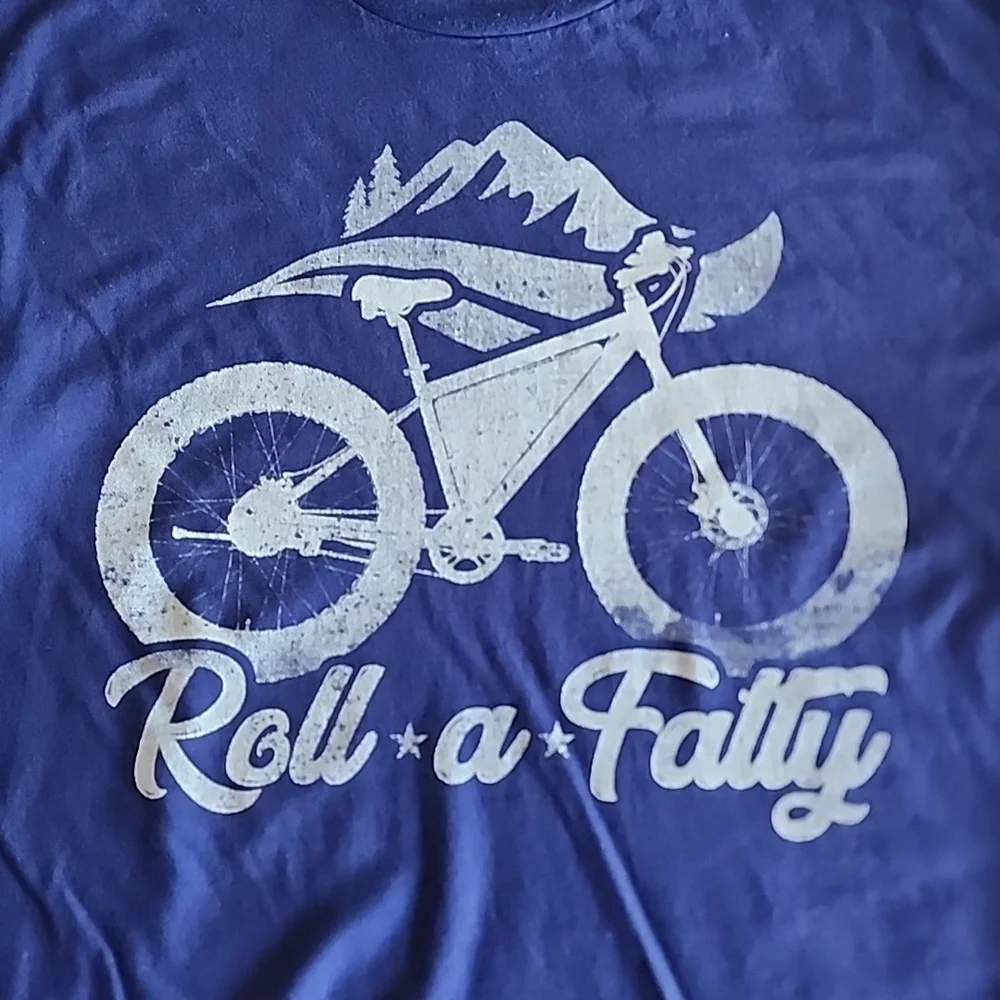 Port & Company Roll A Fatty Bicycle Tee Unisex